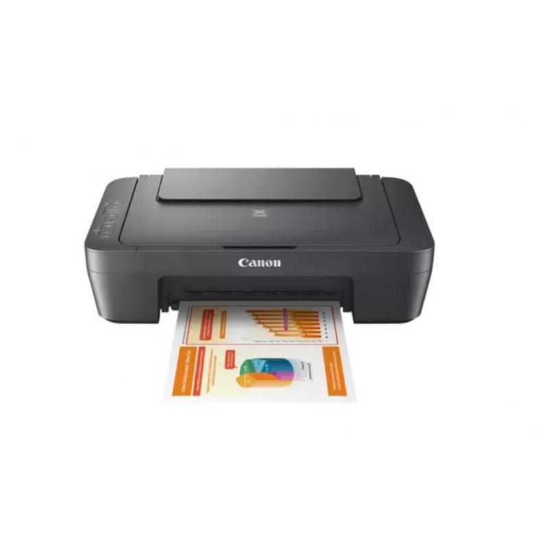 Multifunctional inkjet color Canon Pixma MG2551 Grey, dimensiune A4 (Printare, Copiere, Scanare), viteza 8ipm alb-negru, 4ppm color, rezolutie 4800x600 dpi, alimentare hartie 60 coli, scanner cu suport plat CIS, rezolutie scanare 600 X 1200 dpi, viteza sc