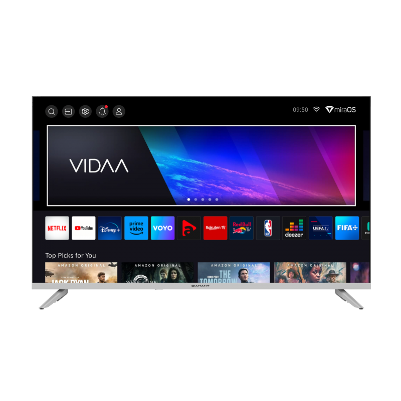 LED TV DIAMANT SMART 32HL4331H/C, 80 cm, HD, Alb, VIDAA