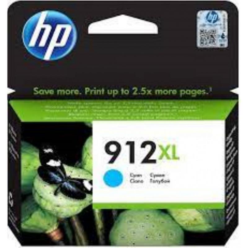 Cartus cerneala HP 3YL81AE cyan 825 pagini nr.912XL OfficeJet 8013/8023