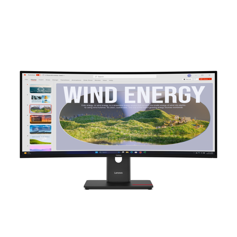 Monitor  Lenovo ThinkVision T34WD-40; 34