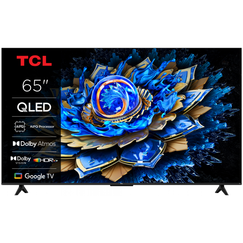 Televizor TCL QLED 65T69C, 164 cm, Smart Google TV, 4K Ultra HD, (Model 2025)