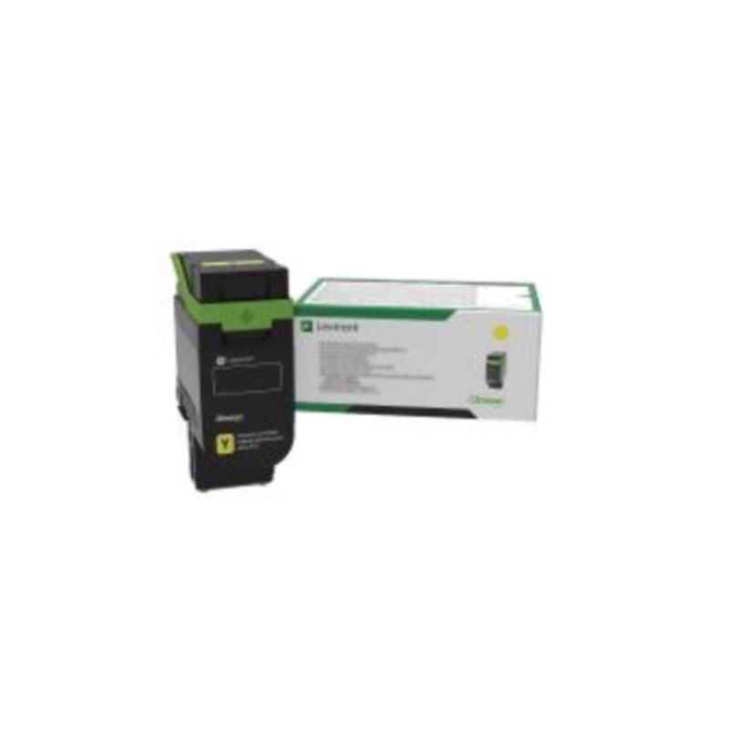 Lexmark 77L20Y0 CS963, CX950, 951, 961, 962, 963, 833 Yellow Return Programme 12K Toner Cartridge