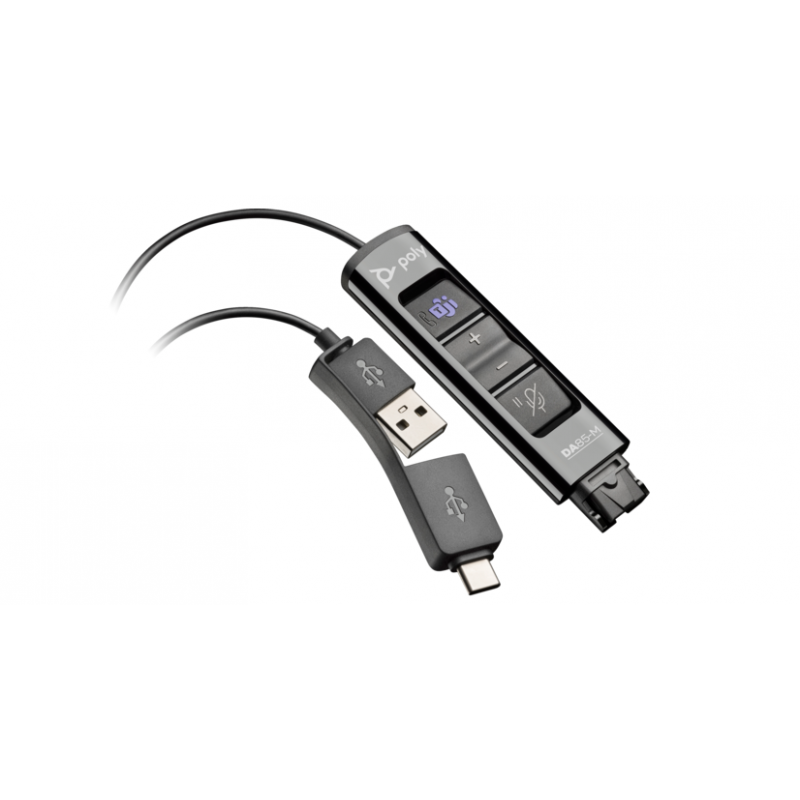 Poly DA85-M USB to QD Adapter