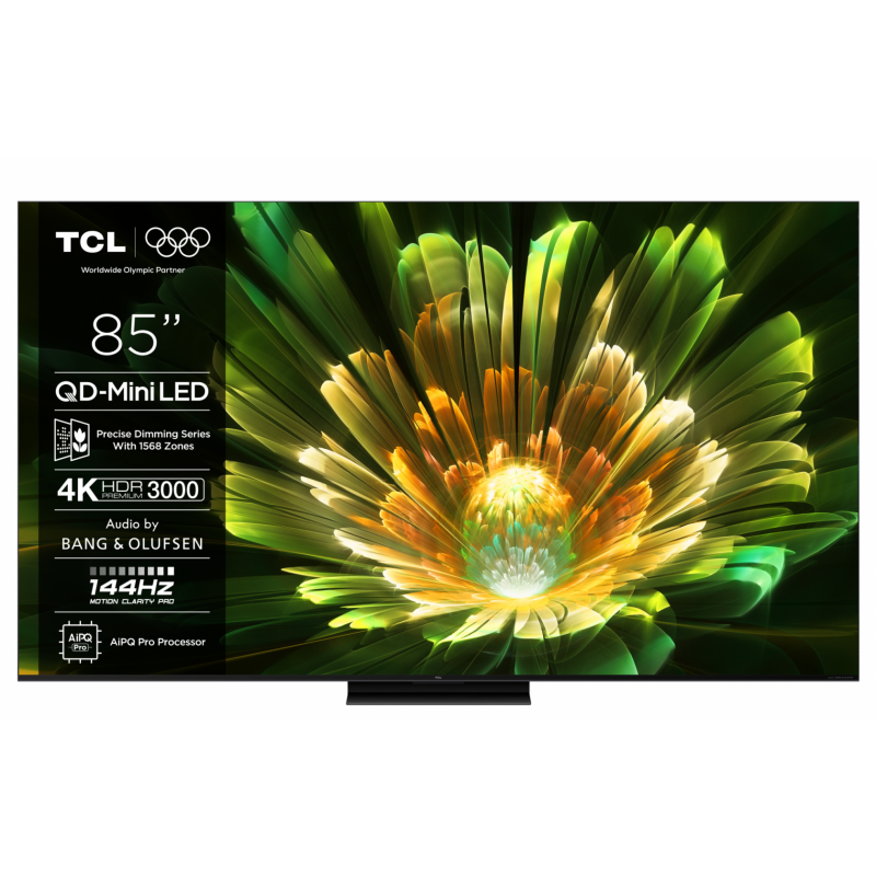 Televizor TCL Mini LED 85Q7C, 215 cm, Smart Google TV, 4K Ultra HD, (Model 2025)