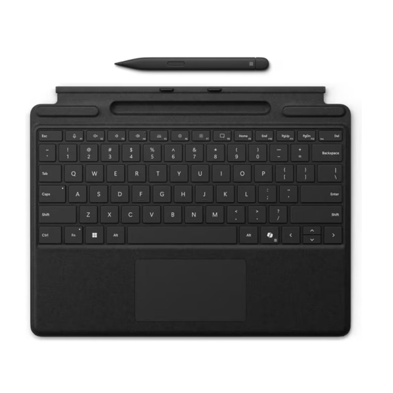 MS SurfacePro Keyboard Platinum + Pen Bk