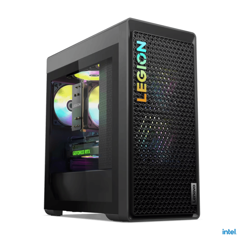 Desktop Gaming Lenovo Legion T5 26IRB8 , Intel® Core™ i5-14400F, 10C (6P + 4E) / 16T, P-core 2.5 / 4.7GHz, E-core 1.8 / 3.5GHz, 20MB, video NVIDIA® GeForce RTX™ 4060 8GB GDDR6, RAM 2x 8GB UDIMM DDR5-5600, SSD 1TB SSD M.2 2280 PCIe® 4.0x4 NVMe®, no ODD, no