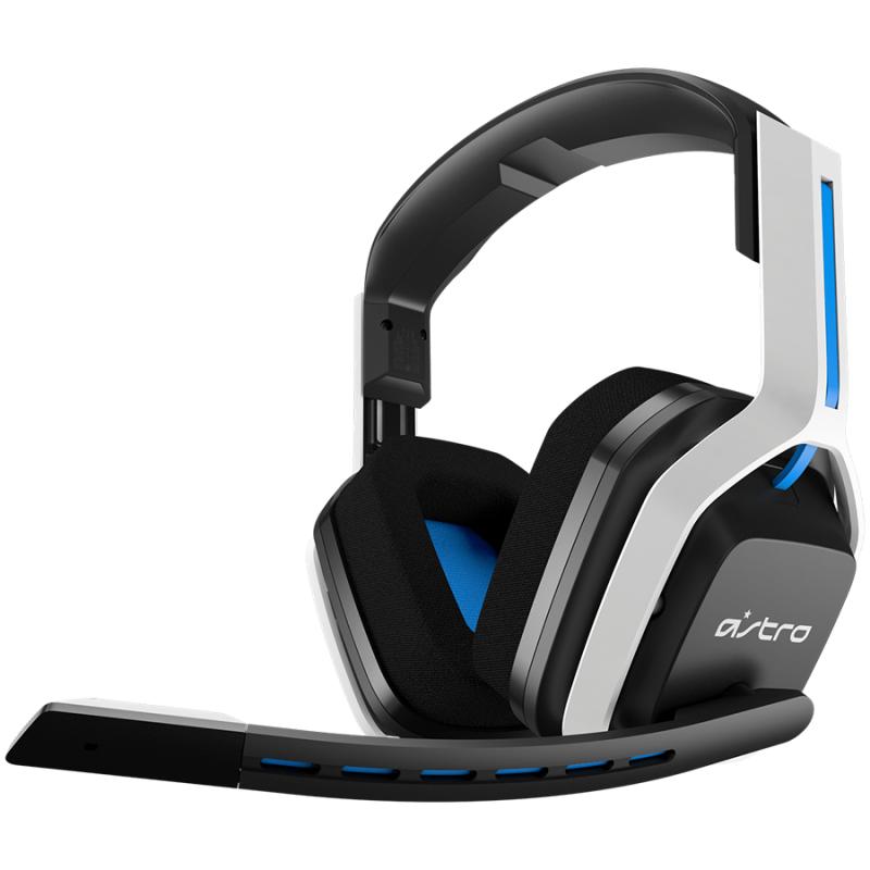 Casti cu microfon Logitech ASTRO A20 Wireless Gen 2, White-Blue