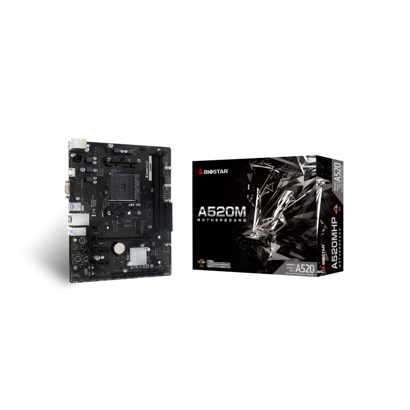 Placa de Baza BIOSTAR A520MHP AM4