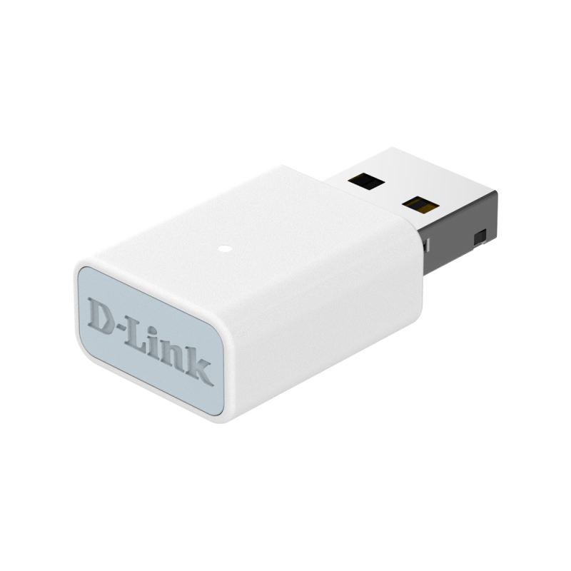Adaptor Wireless DLink AC13U, USB 2.0, IEEE 802.11ac/n/g/b, rata de transfer 2.4 GHz: 400 Mbps, 5 GHz: 867 Mbps