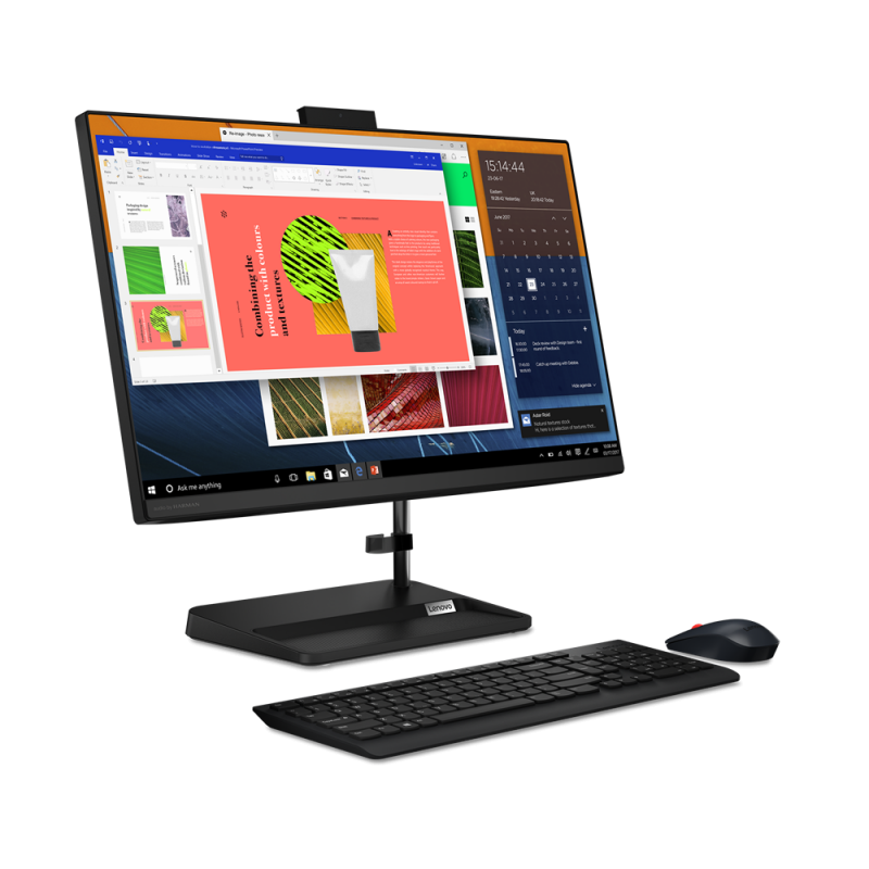 All-in-One Lenovo IdeaCentre AIO 3 24ALC6 23.8" FHD (1920x1080) IPS 250nits Anti-glare, AMD Ryzen™ 7 7730U (8C / 16T, 2.0 / 4.5GHz, 4MB L2 / 16MB L3), video Integrated AMD Radeon™ Graphics, RAM 2x 8GB SO-DIMM DDR4-3200, Two DDR4 SO-DIMM slots, dual-channe
