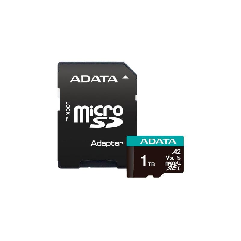 Card de Memorie  MICROSDXC Adata , 1TB, UHS-I U3 Class 10(V30S)