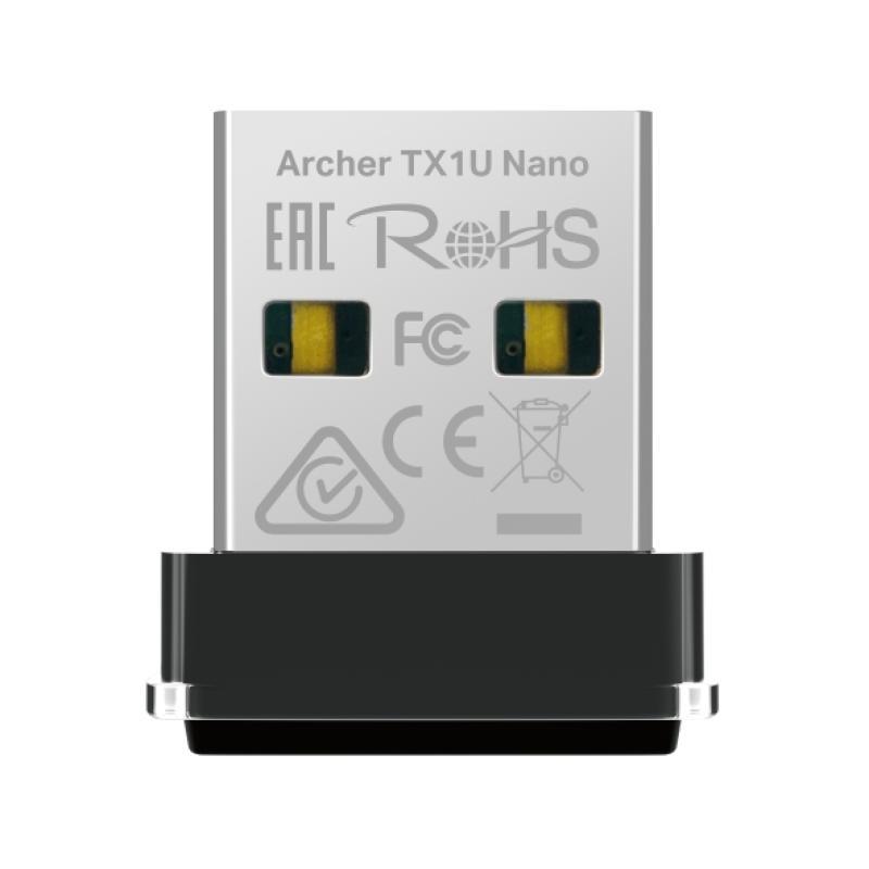 AX300 Nano Wi-Fi 6 USB Adapter SPEED: 287 Mbps at 2.4 GHz SPEC: Internal Antennas, USB 2.0 FEATURE: MU-MIMO, OFDMA