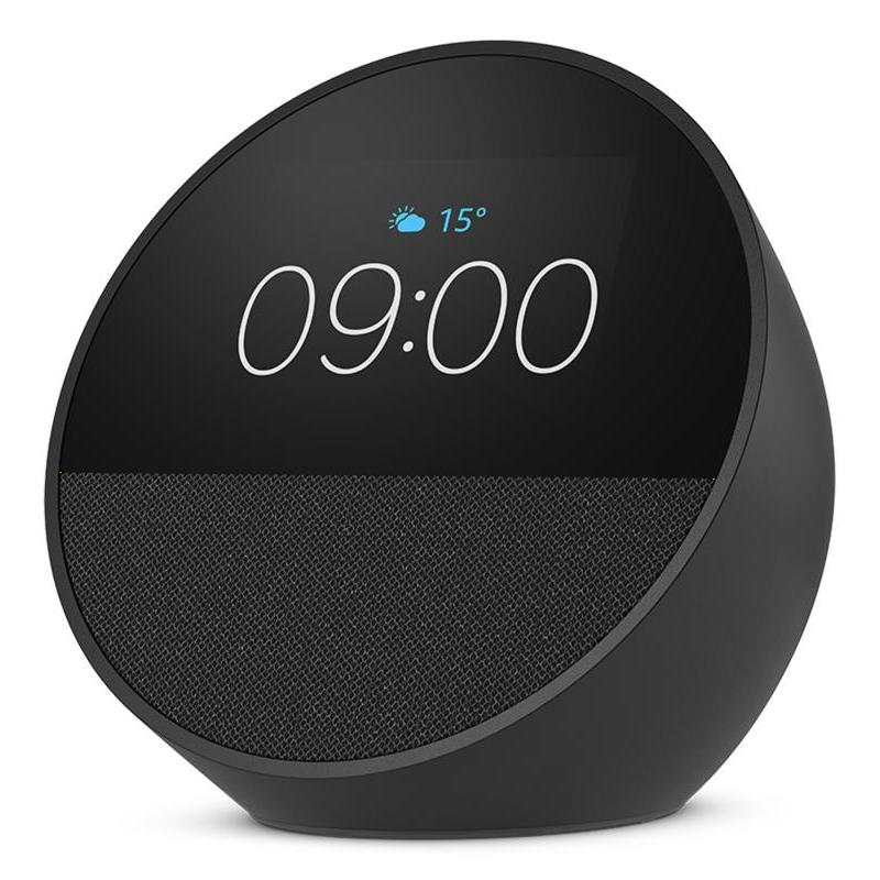 Amazon Echo Spot (2024 release) - Alexa, Black