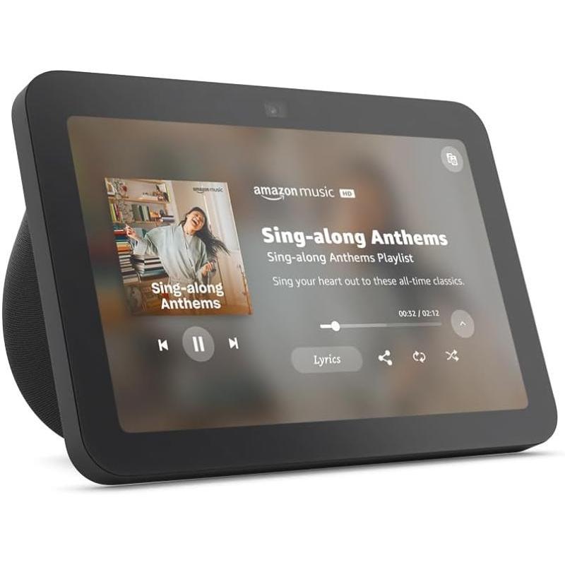 Amazon Echo Show 8 (3rd Gen, 2024 release) - Charcoal