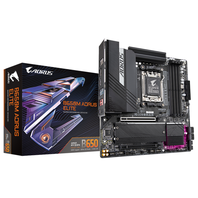 Placa de bază Gigabyte B650M AORUS ELITE AM5