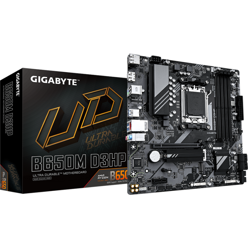 Placa de baza GIGABYTE B650M D3HP AMD B650 AM5