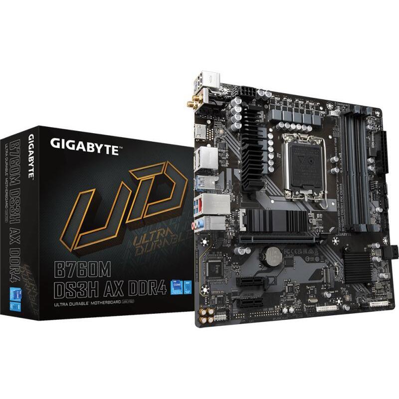 Placa de baza GIGABYTE B760M DS3H AX (rev. 1.x) LGA1700