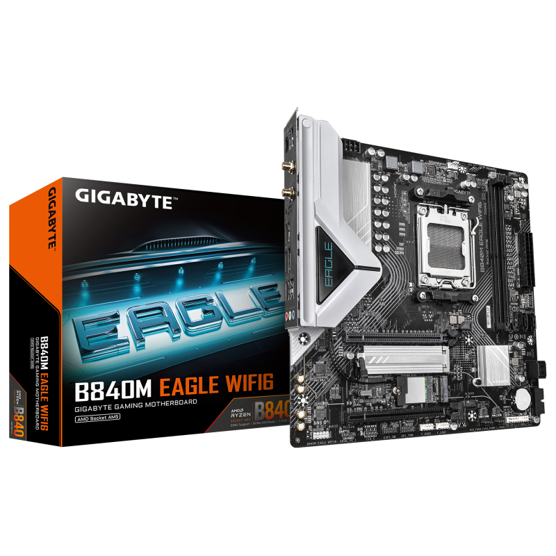 Placa de bază Gigabyte B840M EAGLE WIFI6 AM5