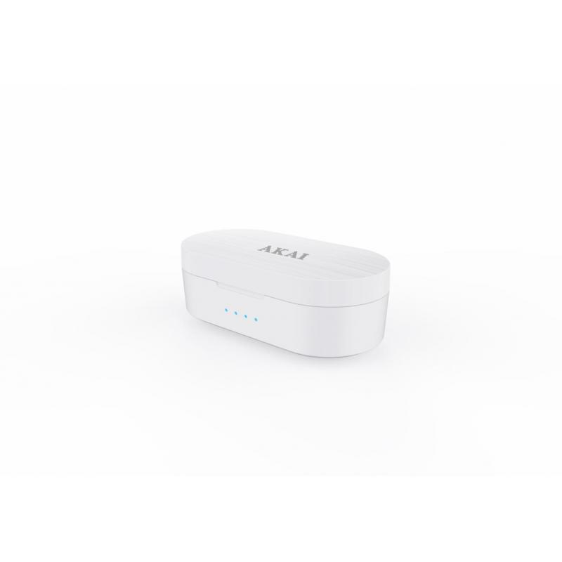 Casti Akai BTE-J10W wireless, bluetooth 5.0, 5V, alb