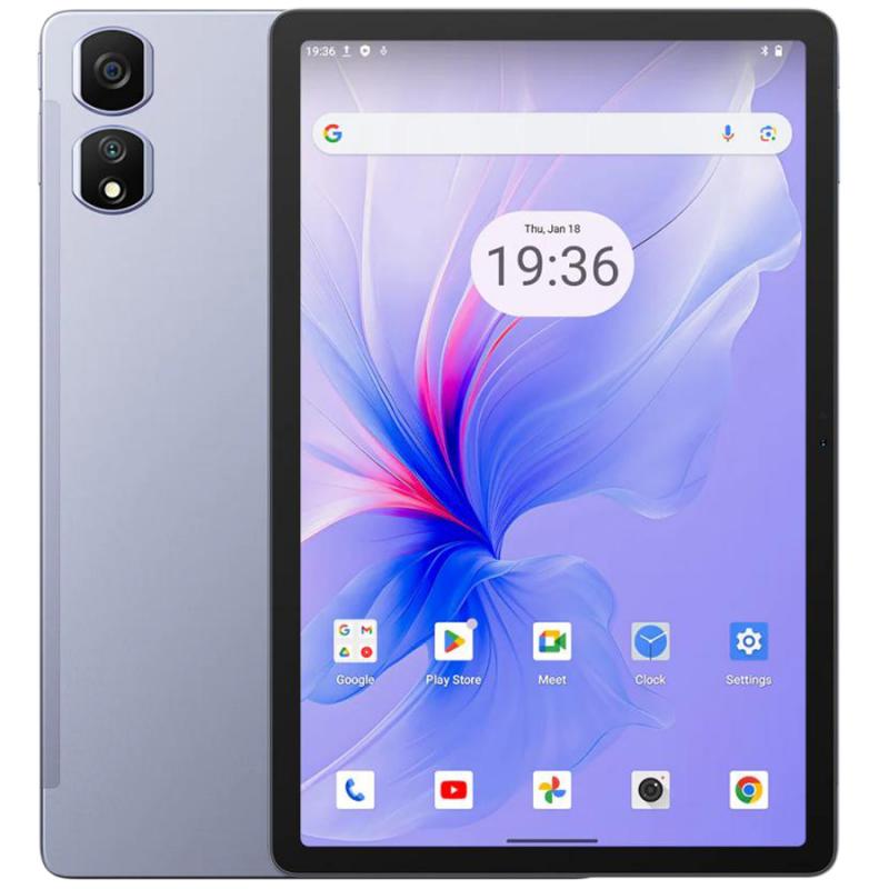 Blackview Tab 16 Pro LTE 11-inch FHD+IPS 1200x1920 60Hz 8/256GB UMS9230T Octa-core 2.0GHz 8MP Front/13MP+2MP Back Camera Battery 7700mAh NO charging USB Type-C Android 14 SD card slot Twilight Purple