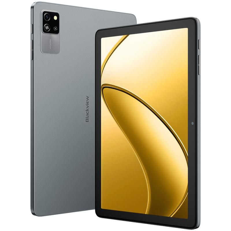 Blackview TAB60 WiFi6 10.1-inch HD+IPS 800x1280 60Hz 4GB/128GB A523 Octa-core 1.8GHz Camera Front 5MP Rear 8MP 5100mAh NO Charger Android 15 Volcano Grey