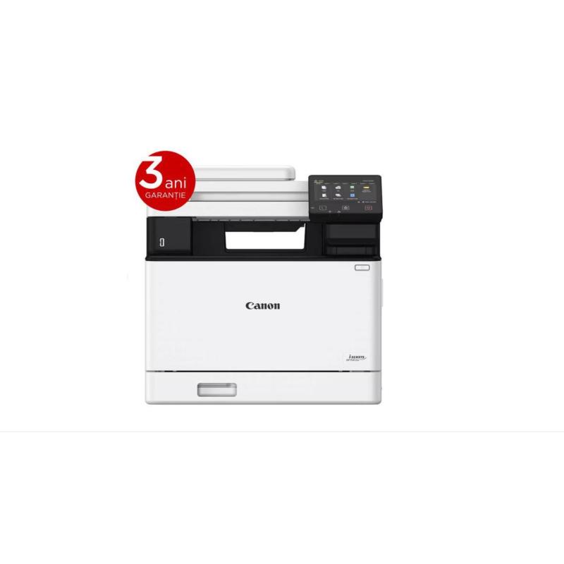CANON MF754CDW II A4 COLOR LASER MFP, Functii: Printare, Copiere, Scanare, Fax, Viteza: 33ppm, Rezolutie:  1200 x 1200 dpi, Duplex, FPO: 14 sec., Limbaje printare: UFRII, PCL 5c1, PCL6, Adobe® PostScript2, Copiere: 33ppm, Rezolutie: 600 x 600 dpi, DADF, p