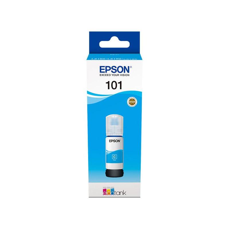 Cartus cerneala Epson 101 ECOTANK , cyan, capacitate 70ml, pentru L6170, L4160, L4150, L6190