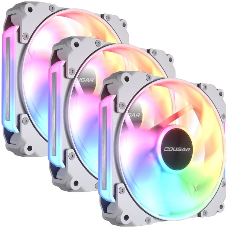 COUGAR APOLAR 120 ARGB ELITE Universal Modular Fan (3pcs pack), White