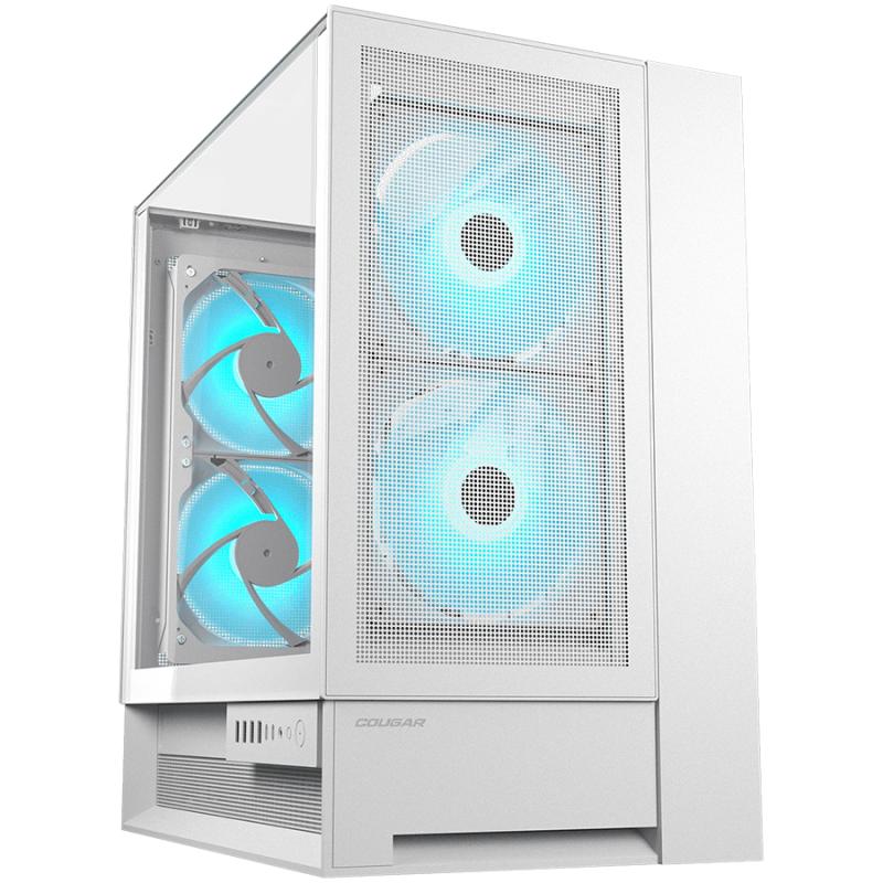COUGAR OmnyX PC Case, Mid Tower, White