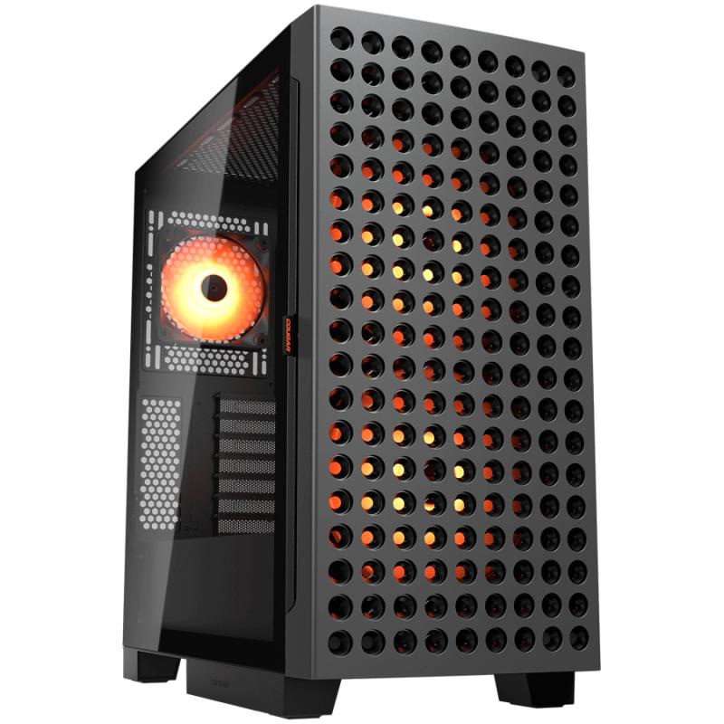 COUGAR AIRFACE ECO RGB PC Case, Mid Tower, Black