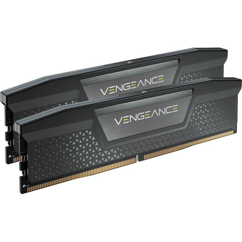 Memorie RAM CORSAIR VENGEANCE 32GB (2x16) DDR5, 6000MHz, CL38, 1.35V, XMP 3.0, negru, Kit of 2