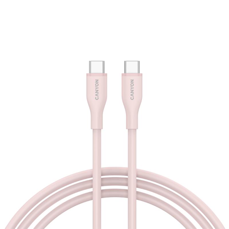 CANYON cable CC60SC10 C-C 60W 1m Silicon Pink Sand