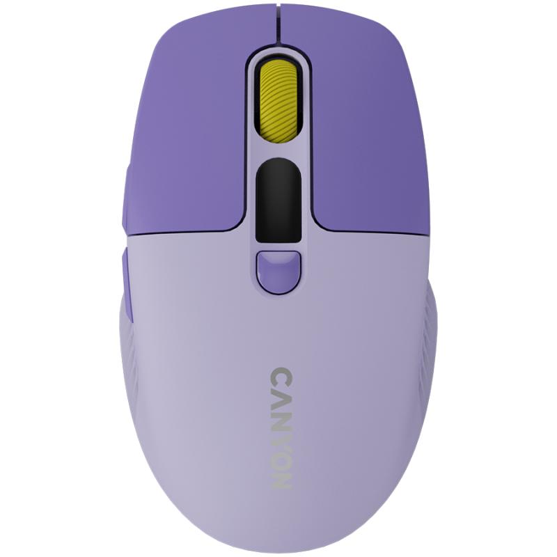 CANYON mouse MW-26 LCD Silent Dual Mode Wireless Violet