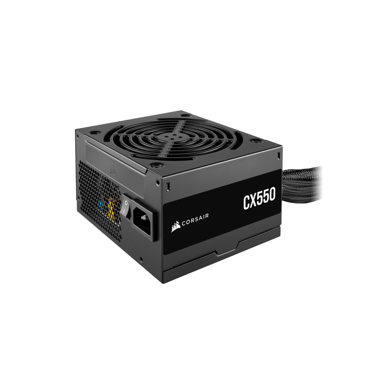 Sursa Corsair CX550 | Putere 550 W | 80+ Bronze | Ventilatie 1 x 120mm | Dimensiune 125 x 150 x 86 mm
