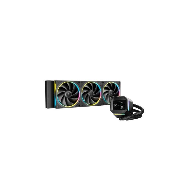 CPU COOLER DEEPCOOL LM360 RGB BLACK