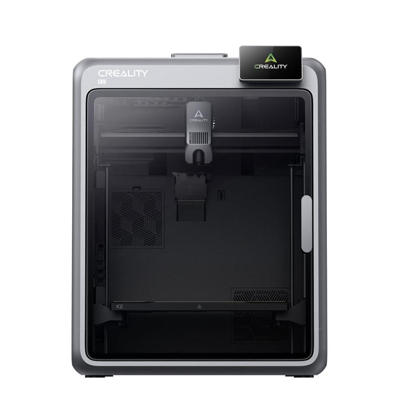 CREALITY K2 FDM 3D PRINTER, Tehnologie: FDM, Volum printare: 260 × 260 × 260 mm, 18.3 kg, Viteza printare / accelerare: 600 mm/s, 20000 mm/s², Temperatura duza: 300 °C, Motoare Step-Servo, Temperatura platforma printare: 100 °C, Filamente compatibile: PLA