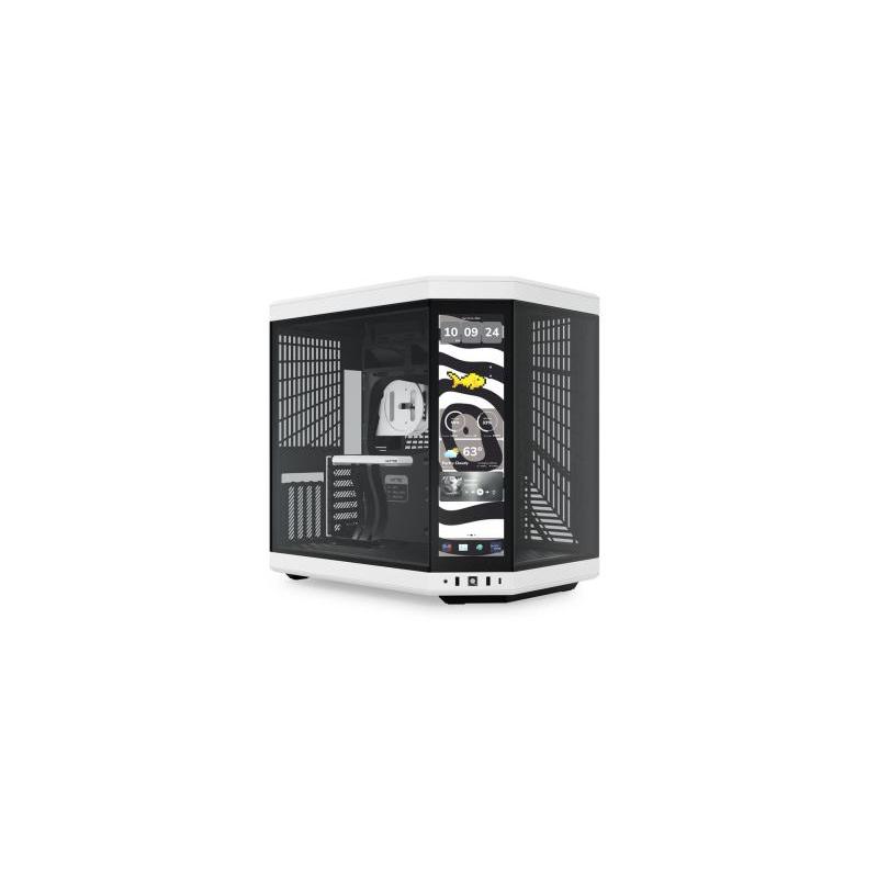 Carcasa HYTE Y70 Mid Tower ALB/NEGRU, Tempered Glass, Sloturi Expansiune 11, Drive Bays: 2x3.5