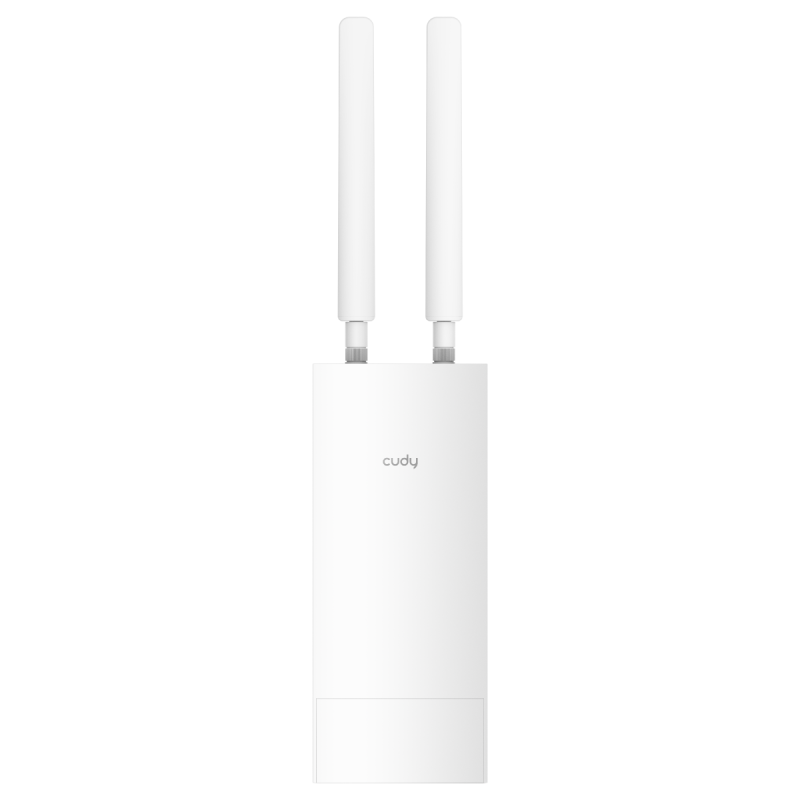 CUDY Access Point AX3000 Outdoor Dual Band Ceiling Mount Wi-Fi 6, Chipset MT7981, standarde 802.11ax/ac/a/b/g/n, 2402Mbps la 5GHz + 574Mbps la 2.4GHz, 1x port 2.5G RJ45, MU-MIMO, suporta 12V DC sau 802.3at PoE sau PoE pasiv, antene interne, 12V DC adaptor