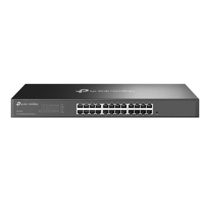 Omada 24-Port Gigabit Switch PORT: 24× Gigabit RJ45 Ports SPEC: 1U 19-inch Rack-mountable Steel Case FEATURE: Plug and Play
