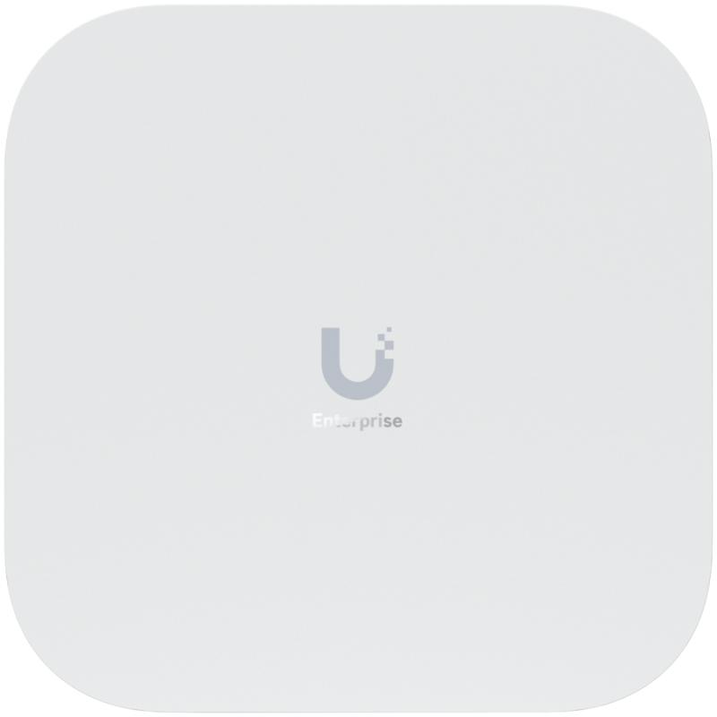 Ubiquiti E7-EU Enterprise-grade, indoor access point with 10-stream WiFi 7 performance, a 10 GbE uplink, and a redundant GbE port for high availability