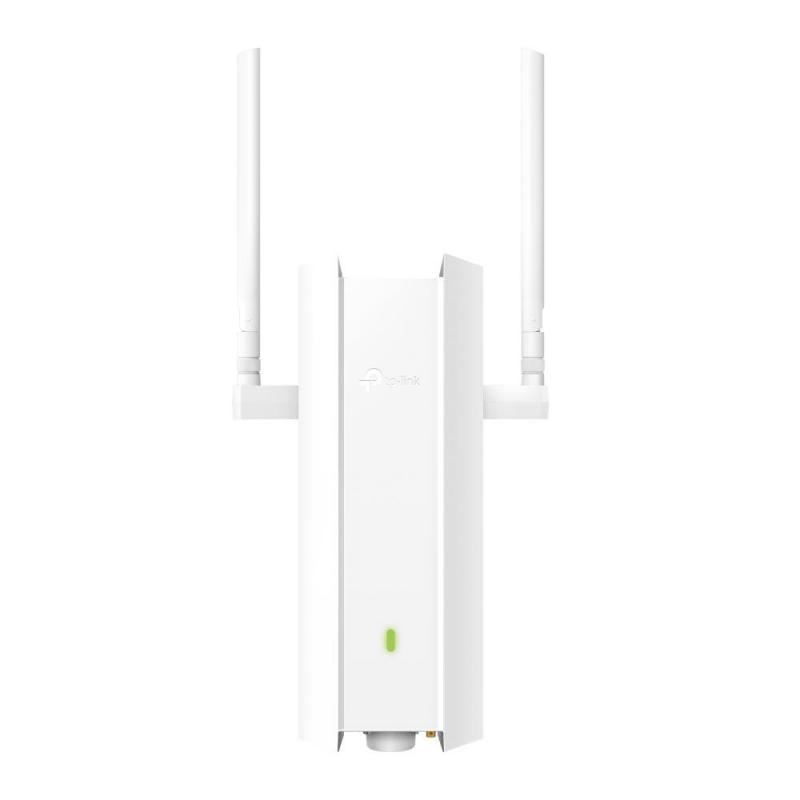 TPLINK AX1800 WIFI6 Access Point EAP625-OUTDOOR HD, Interfata: 1 x 10/100/1000, Alimentare: 802.3at PoE, 48V Passive PoE, adaptorul POE nu este inclus, Dimensiuni: 280.4 × 182.2 × 56.9 mm, 2 x antene externe Dual-Band, Weatherproof: IP67, Standarde wirele