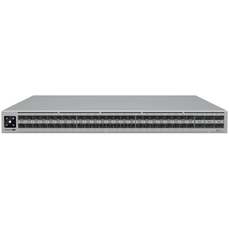 Ubiquiti ECS-Aggregation High-density 100G/25G Layer 3 Etherlighting aggregation switch with MC-LAG support for high availability system design, 48