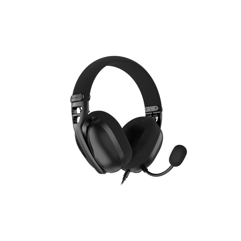 Casti gaming cu fir Hator Hyperpunk 3 , material membrana PET, frecventa raspuns 10Hz-44kHz, impendanta 16Ω, sensibilitate 115dB, conectivitate 3,5mm analog, microfon detasabil unidirectional, sensibilitate -38 ±3dB, negru