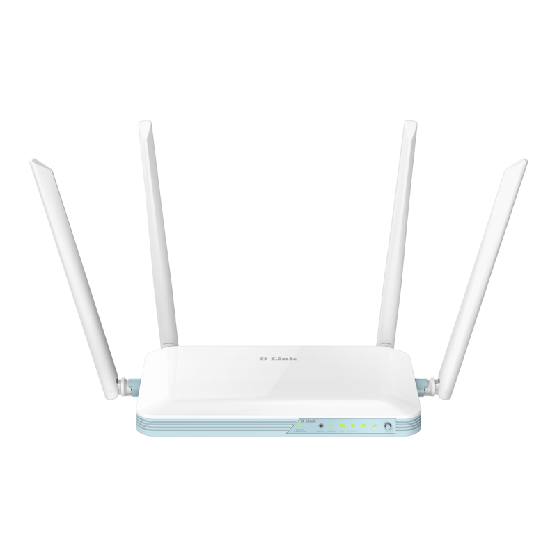 D-Link G403 EAGLE PRO AI N300 4G SMART Wi-Fi Router, Single Band, Wireless Speed: 300Mbps 2.4GHz, 1x  Fast Ethernet WAN 4x Fast Ethernet LAN, 4 fixed omni-directional antennas, AI Assistant, AI Parental Control, AI Wi-Fi Optimiser
