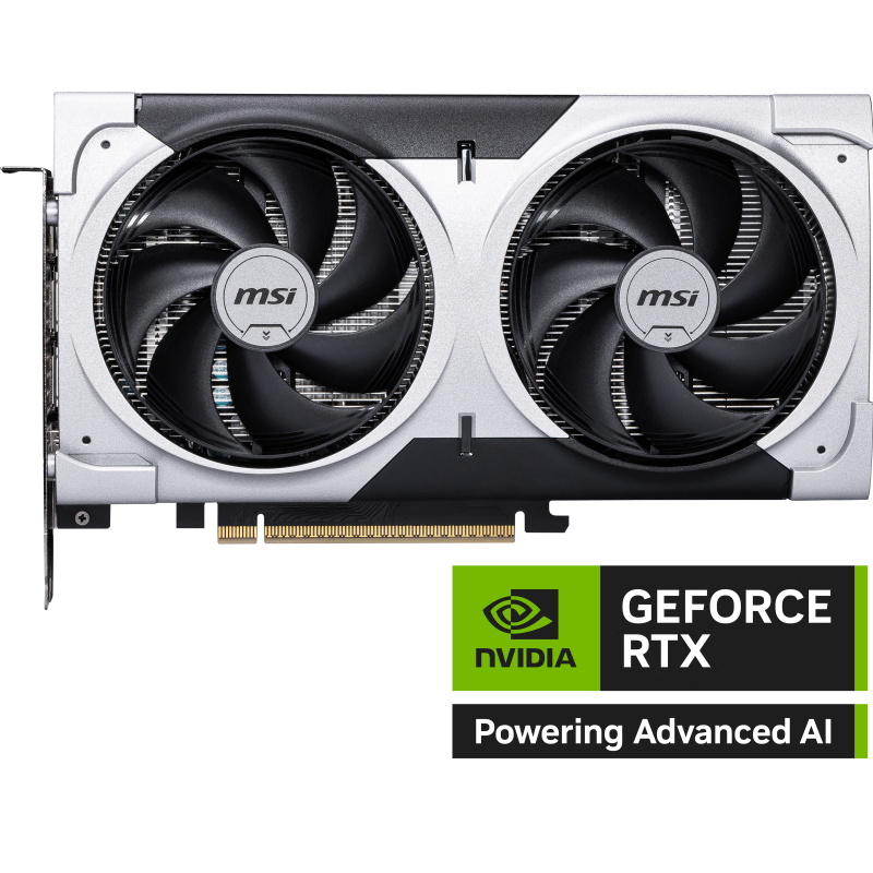 Placa Video MSI GEFORCE RTX 5060 TI VENTUS 2X OC PLUS 8GB GDDR7 128 bit, PCIE 5.0, 3x DP 1x HDMI