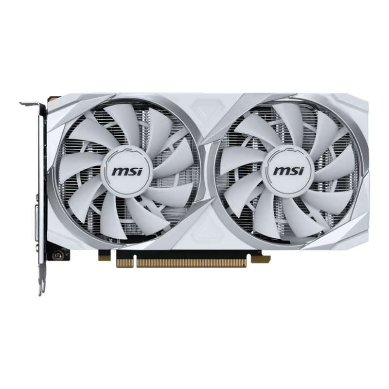 Placa Video MSI GEFORCE RTX 3050 VENTUS 2X XS OC WHITE 8GB GDDR6 128 bit, PCIE 4.0, 1x DP 1x HDMI 1x DVI-D