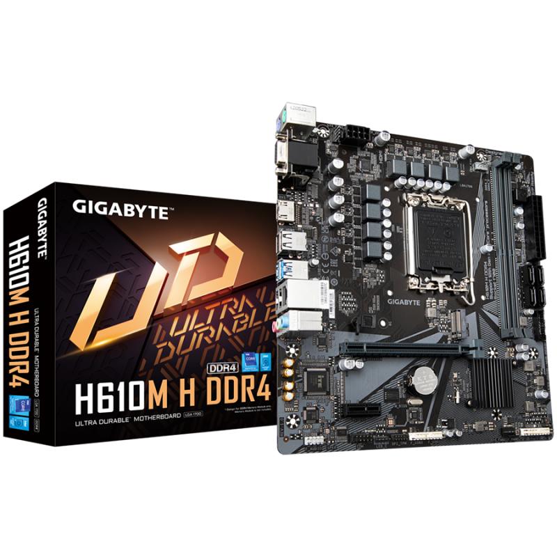 Placa de bază Gigabyte H610M H DDR4 LGA1700