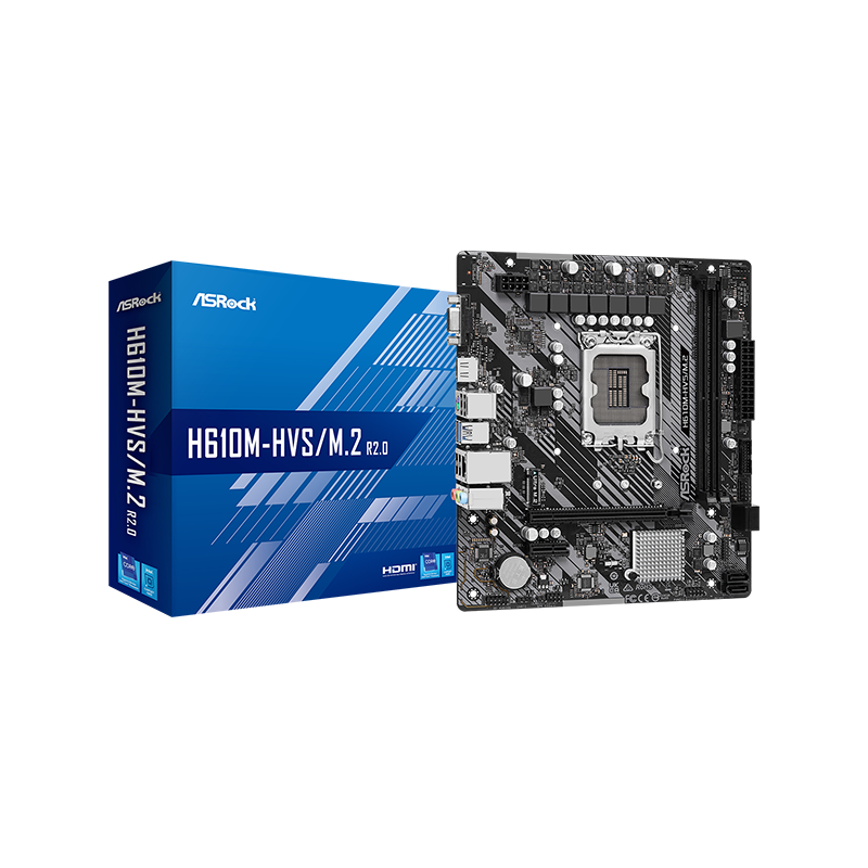 Placa de baza Asrock H610M-HDV/M.2 2.0 LGA 1700