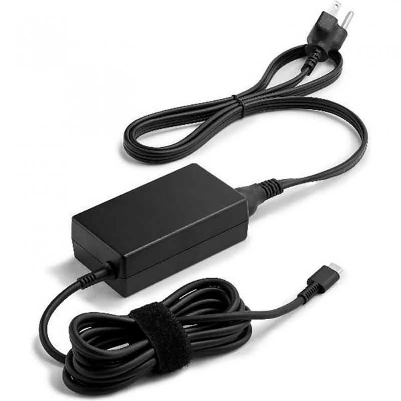 HP Incarcator USB-C LC 65W. Dimensiuni: 9 x 5.1 x 2.85 cm, Greutate: 235g