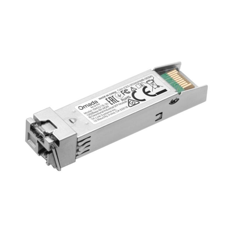 ISM321B-20 - 1000Base-BX WDM Bi-Directional Industrial SFP Module, IEEE 802.3z,TCP/IP, 1.25Gbps, Tx: 1310 nm, Rx: 1550 nm
